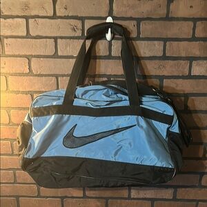 Nike Blue and Black Gym Bag
